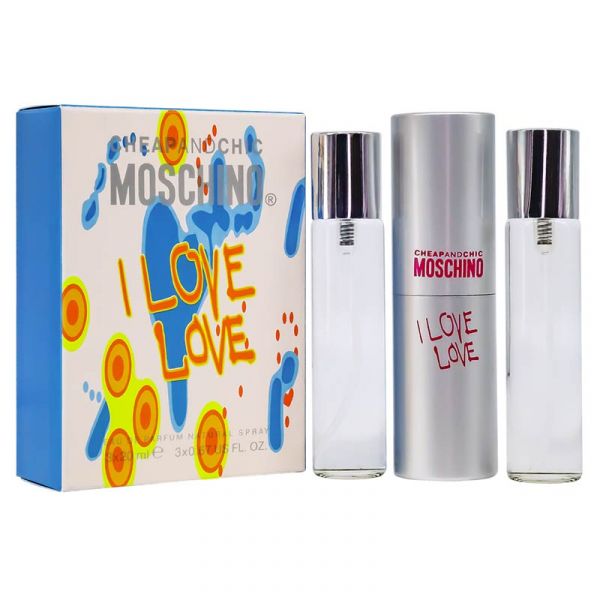 Moschino I Love Love, 3*20 ml